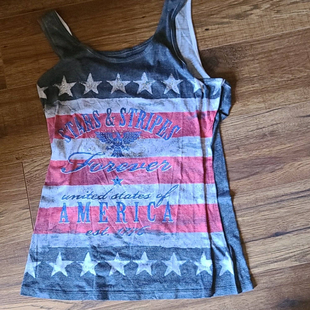 Ladies Stars & Stripes Tank🇺🇲